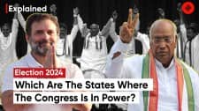 Which Are The States Where The Congress Is In Power, And Where Does It Face Re-election?