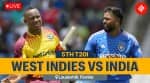 India vs West Indies Live Score: IND vs WI battle in series decider