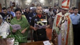 Defence silver jubilee, Defence silver jubilee celebrations, Pune Saint Paul Church, prayers for national integrity, Indian defence, 25th Defence Sunday, memory of soldiers, indian express news